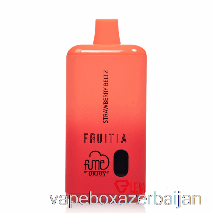 Vape Baku Fruitia x Fume 8000 Disposable Strawberry Beltz